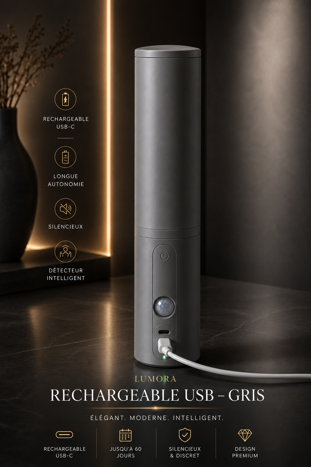 Lumora™ | Lampe LED Magnétique à Détection de Mouvement